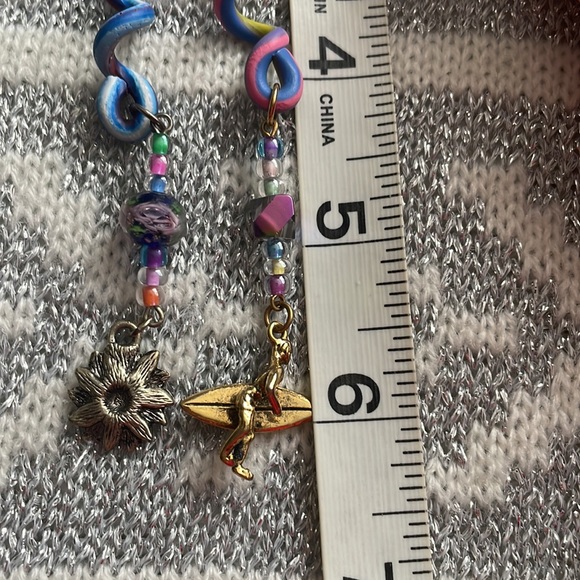 NWT Pair of 2 Unique Handmade Hair Accessories Interlocking Hair Lacers Wraps